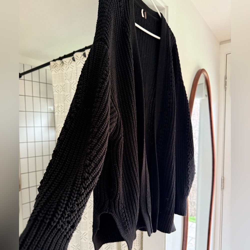 Free People Black Knit Sweater - Picture 2 of 4